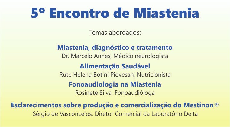 5º Encontro de Miastenia, realizado em 3 de junho de 2017 ma Câmara Municipal de São Paulo
